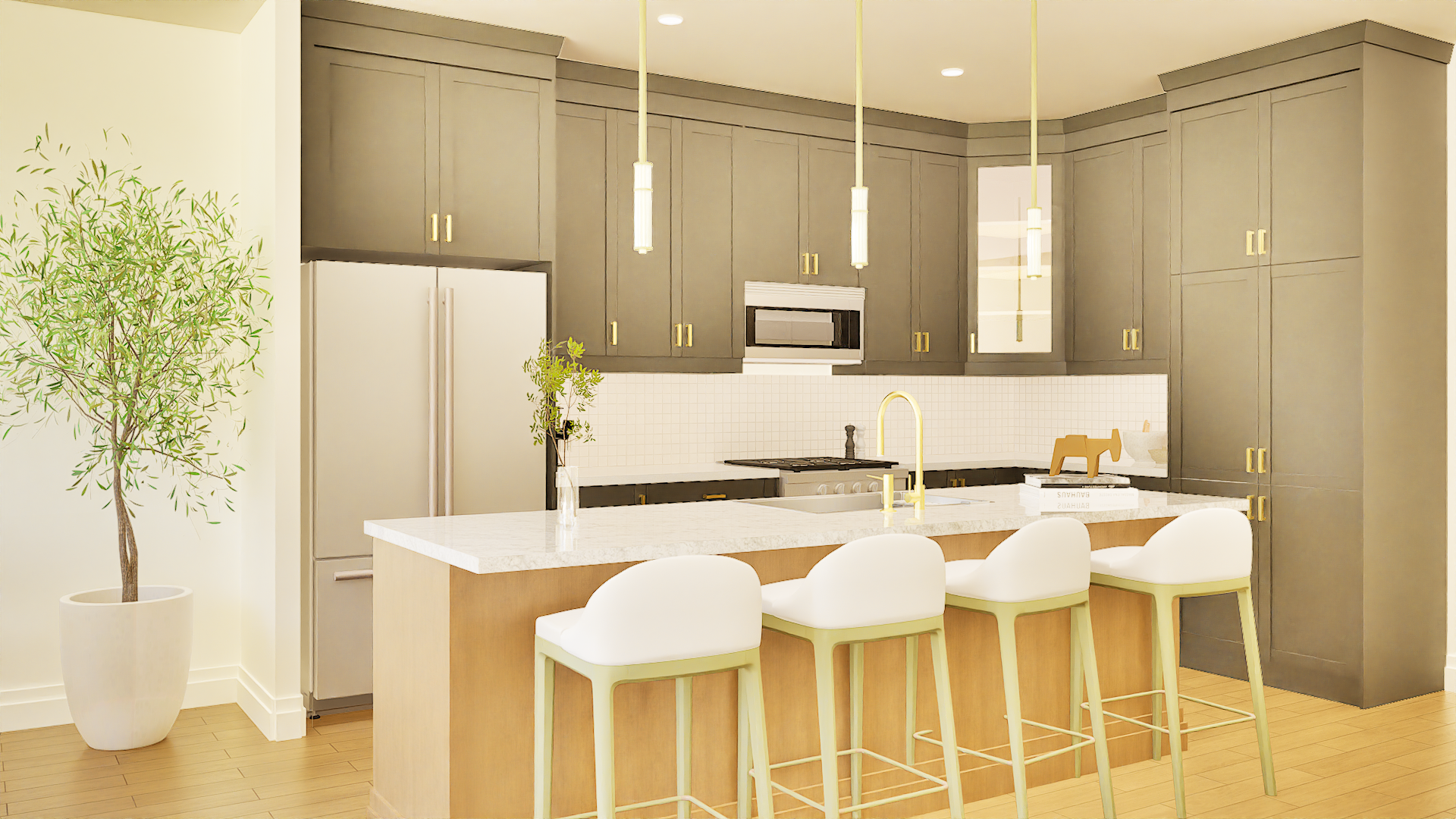 Elgin - Kitchen - Interior design concept 3C