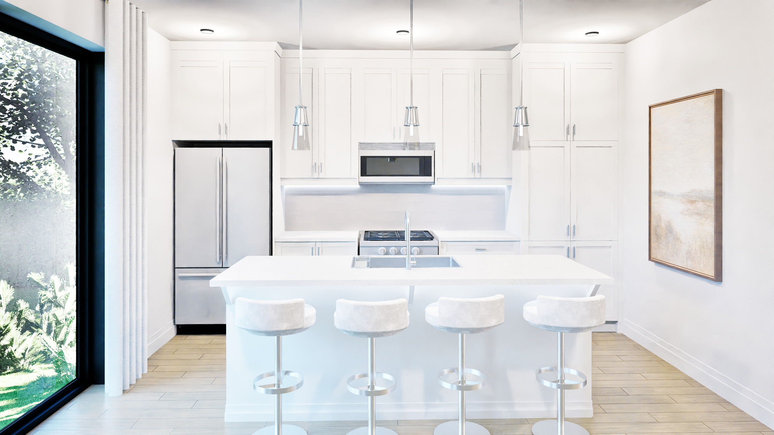 The Trailview - Kitchen