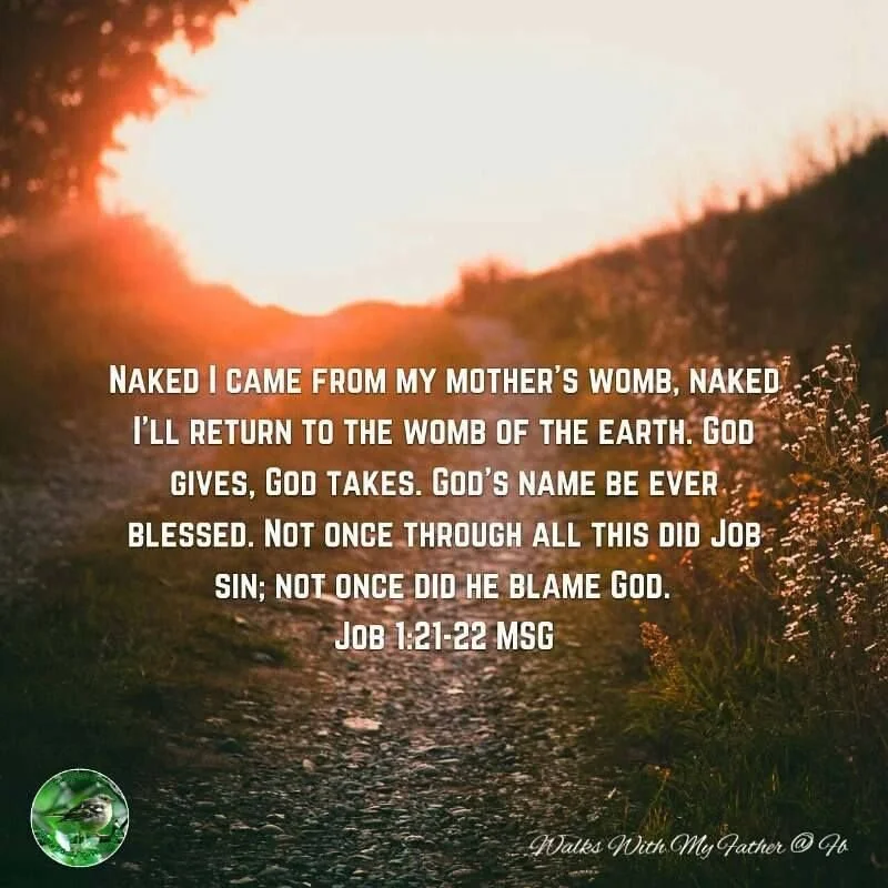 Blessed be the Name of the Lord (Lent Devotion) - Tuesday, March 19