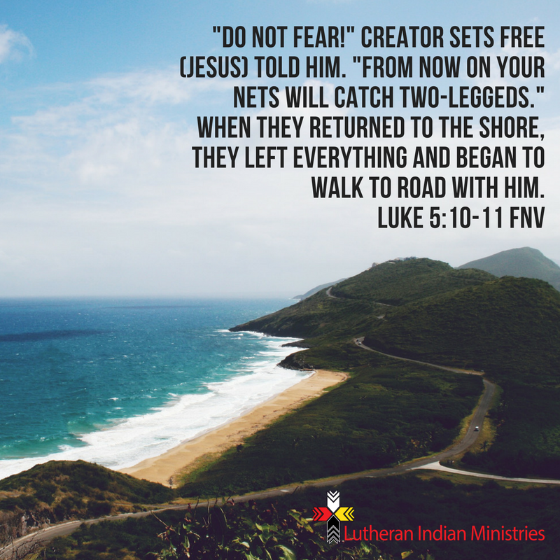 Luke 5:8-11 FNV