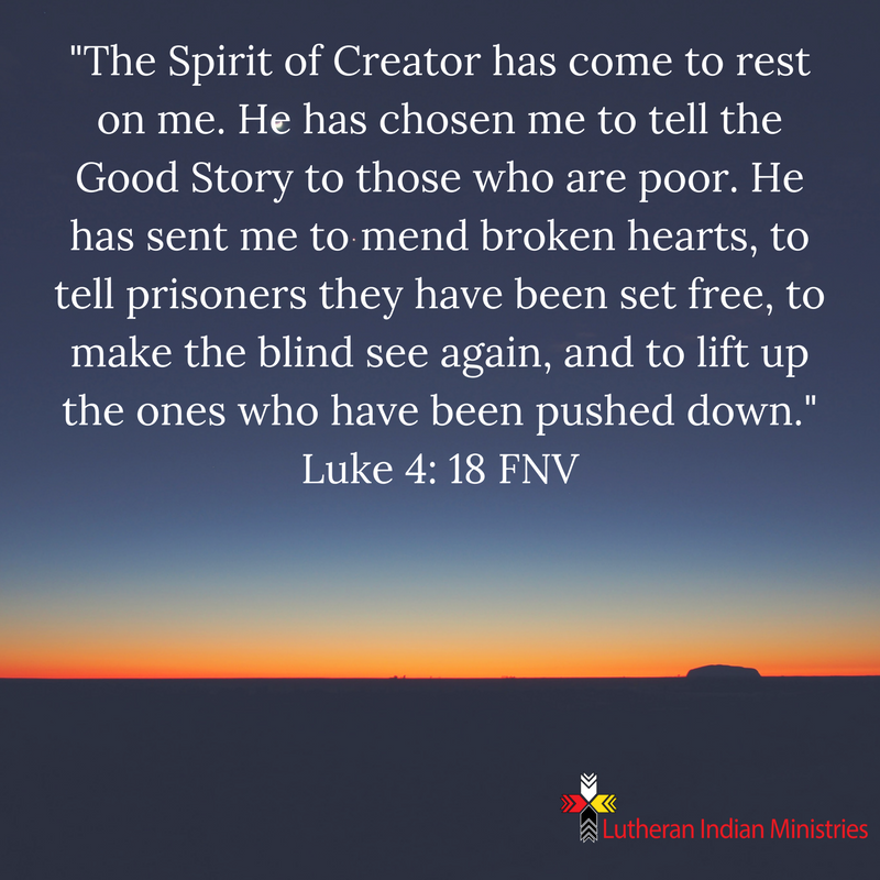 Luke 4:18 & 21 FNV