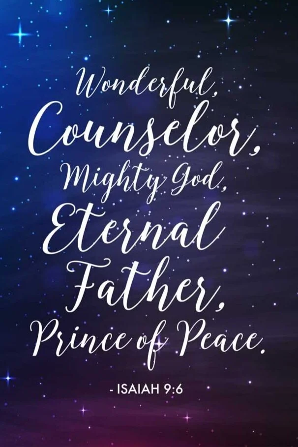 Wonderful Counselor - Saturday, December 12 (Advent 2020)