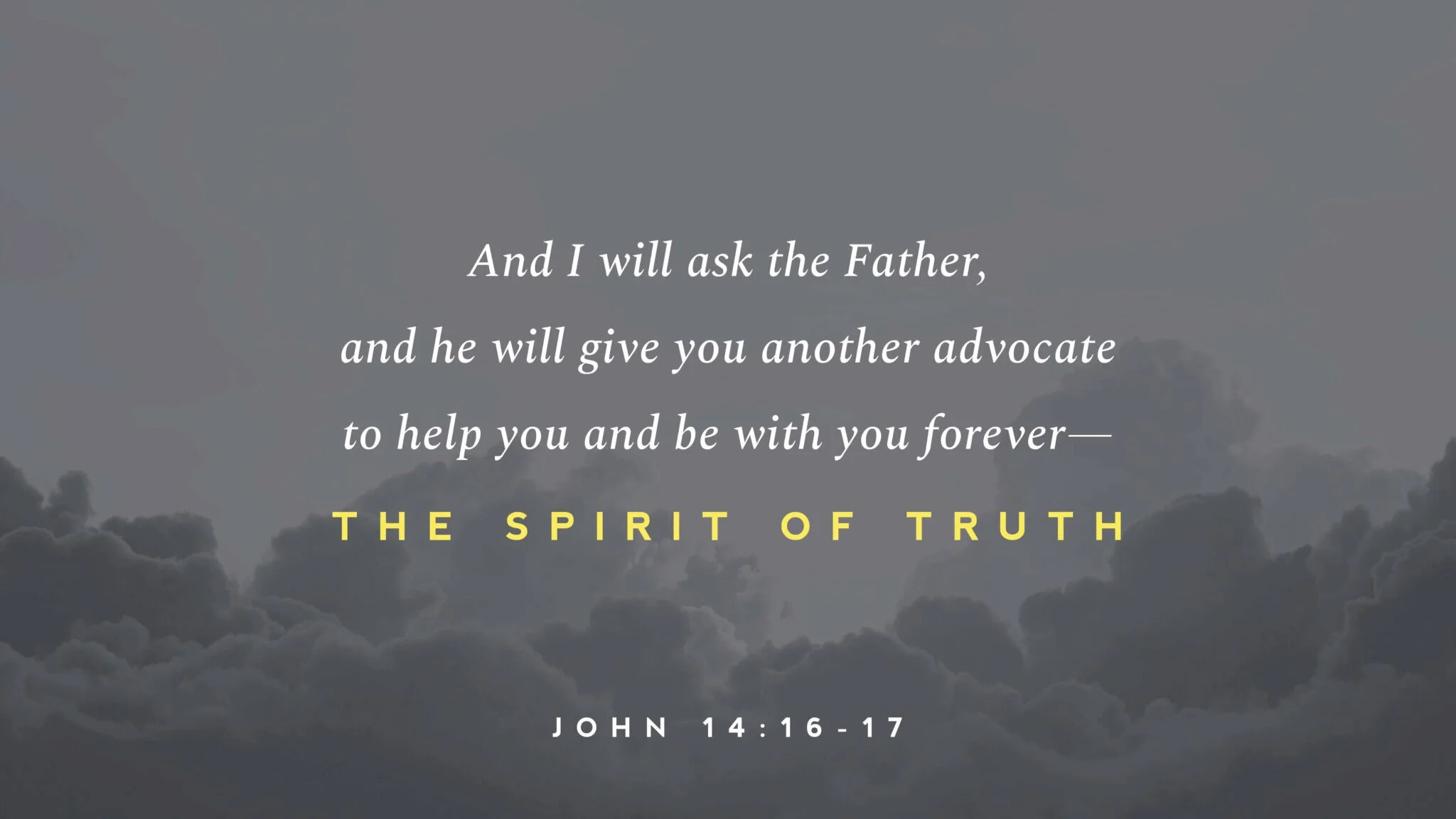 Comforter in You - Sunday, November 29 (Advent 2020)