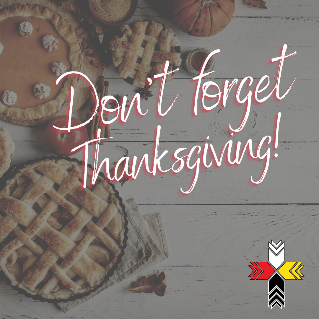 Don't forget about Thanksgiving! (Monday Morning Devotion)