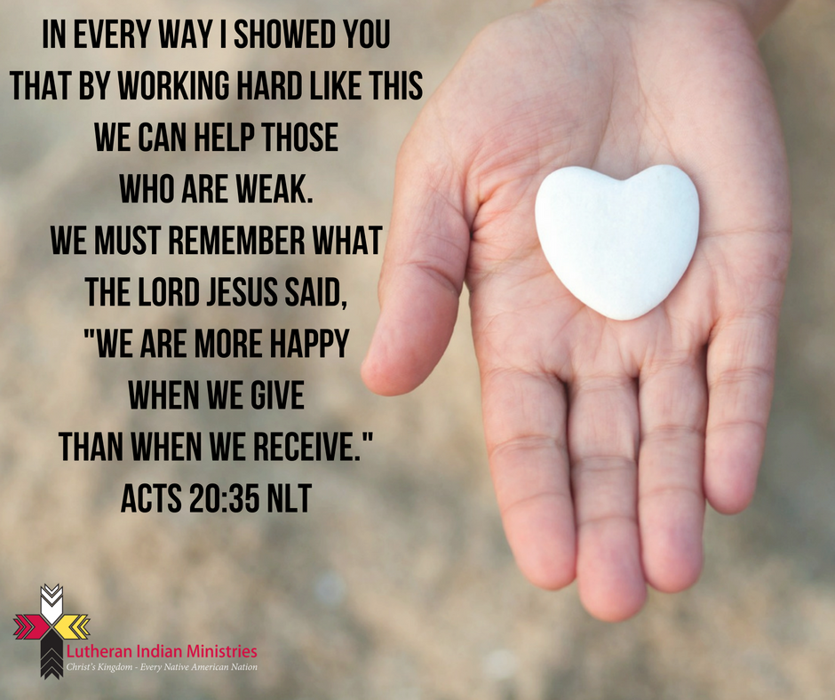 We give because He gave - Monday Morning Devotion