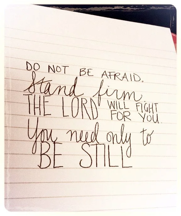 Be Still - Monday Morning Devotion