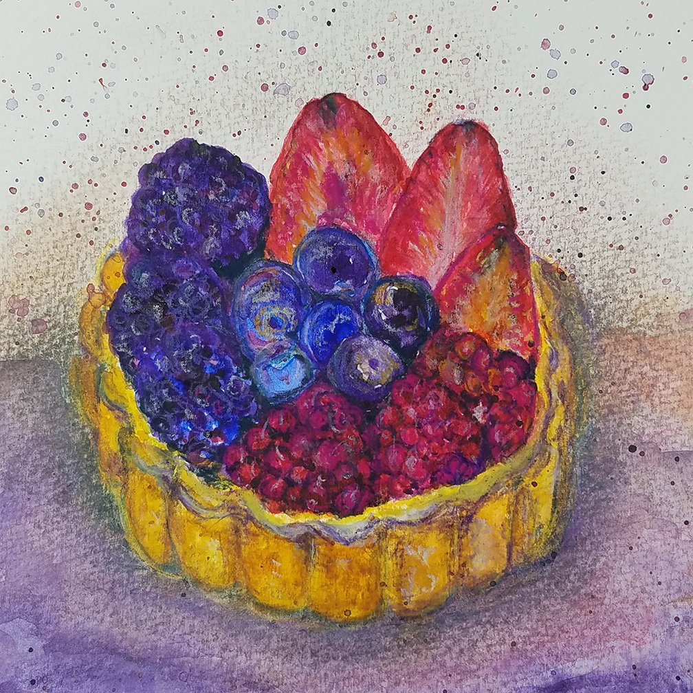 "Fruit Tart from Konditorei" by Julie Kaufman