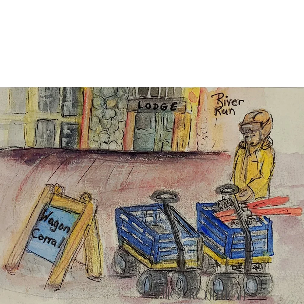 "Wagon Corral" by Julie Kaufman