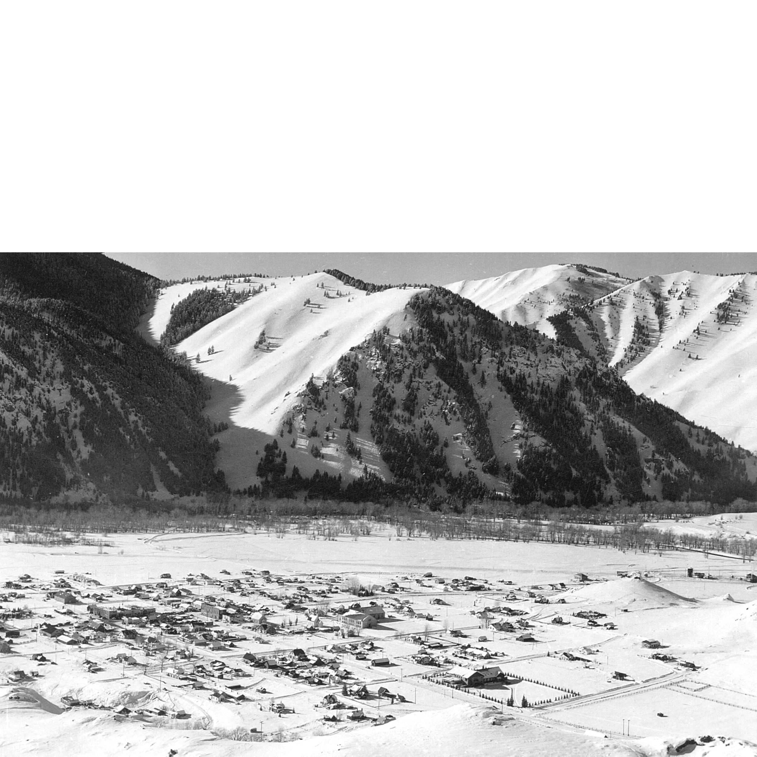 Old Ketchum and Bald Mountain Winter #37