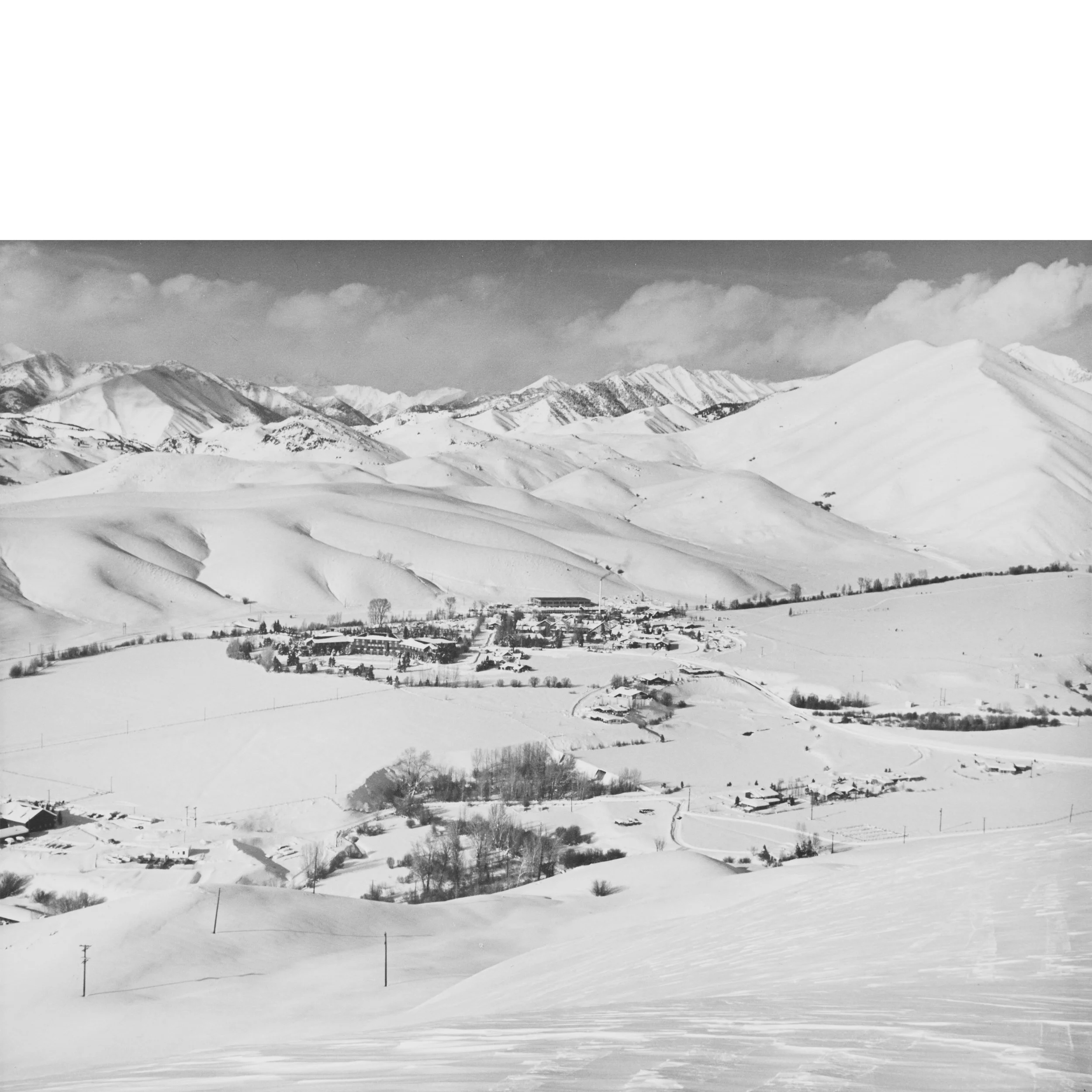 Sun Valley Lodge from Dollar Mountain #26