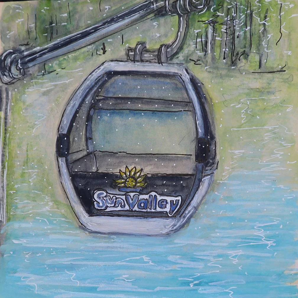 "Sun Valley Gondola" by Julie Kaufman