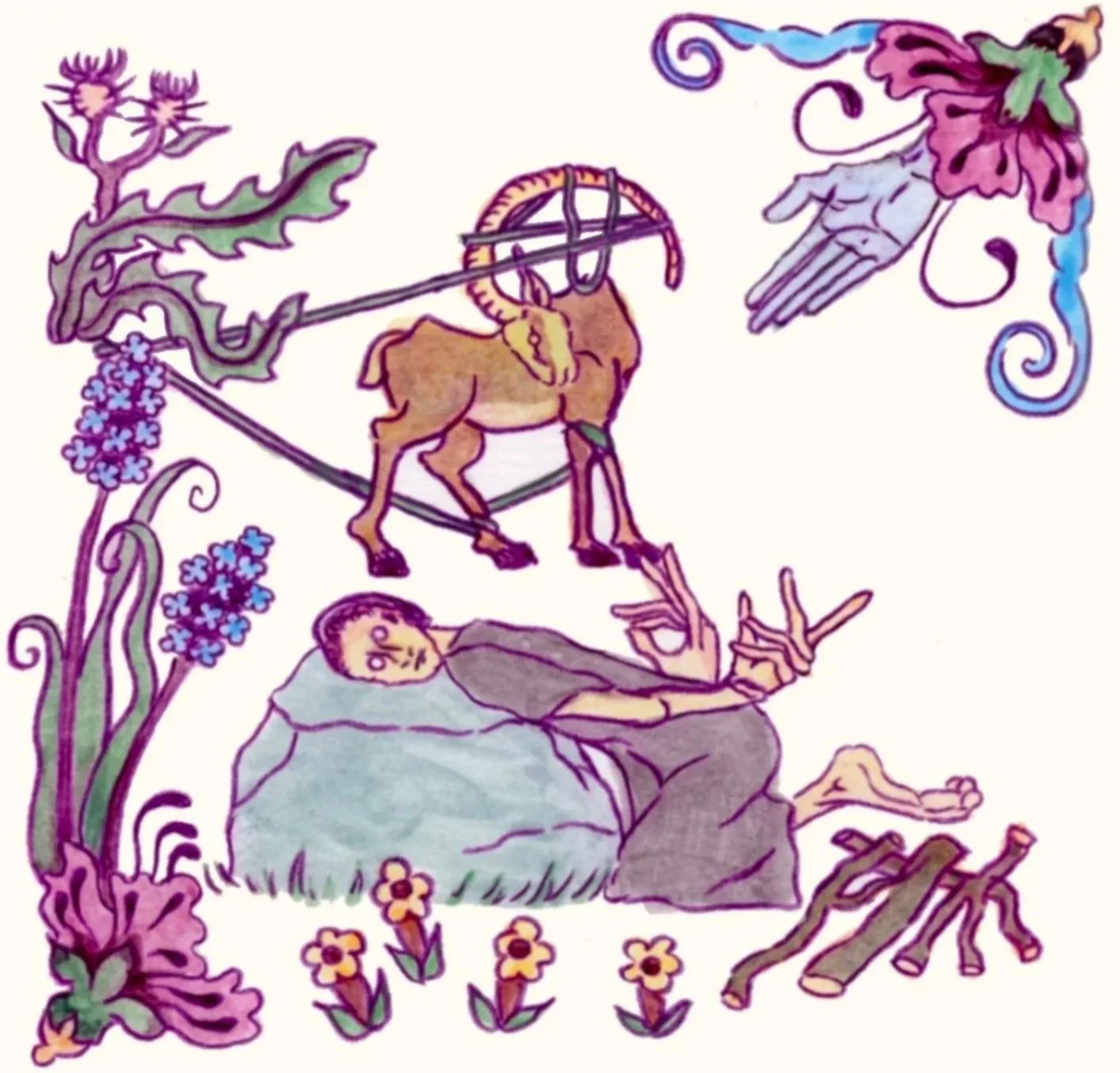 A Meal of Remembrance Illuminations