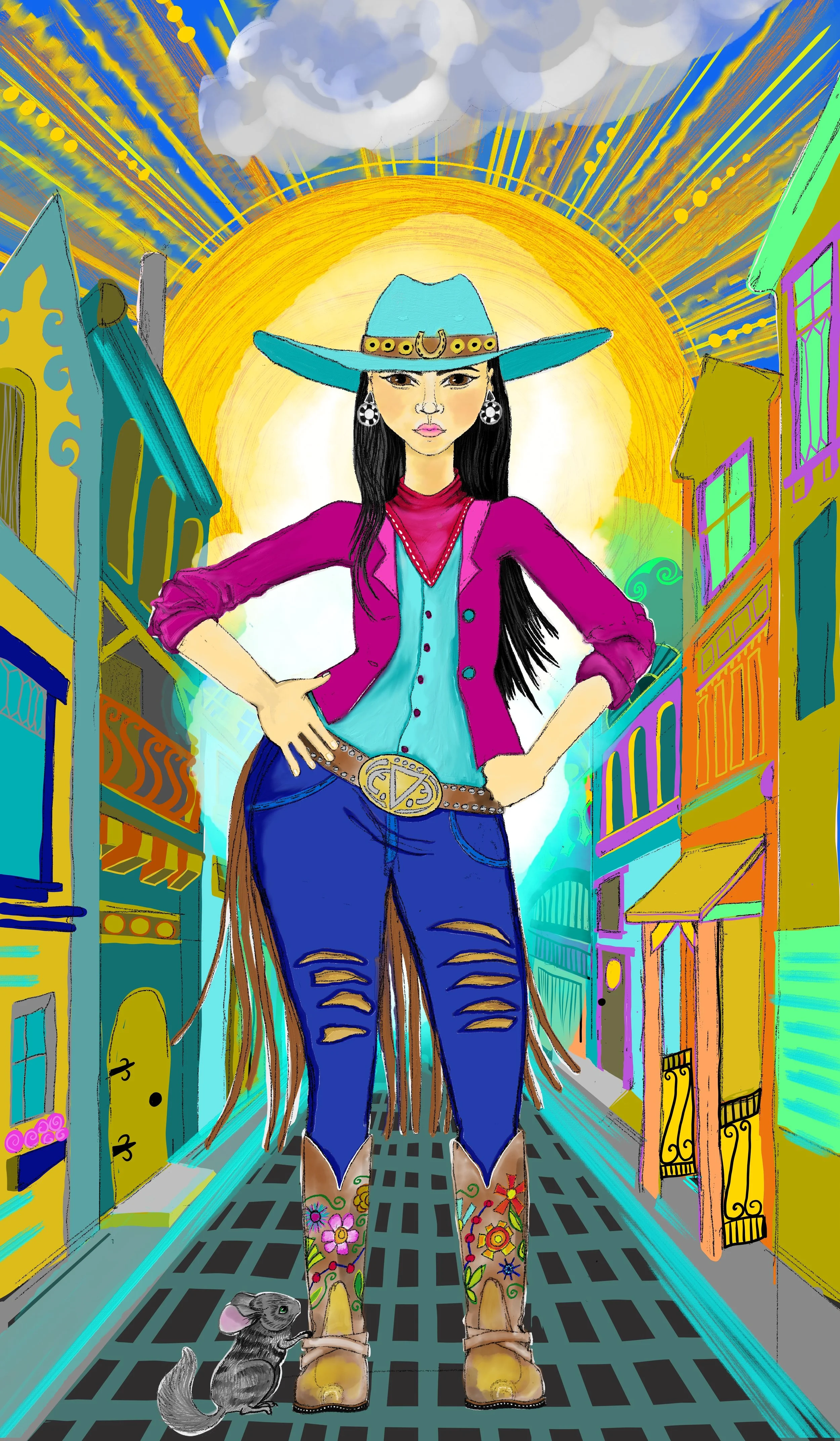 14x24Urban Cowgirl medium size.JPG