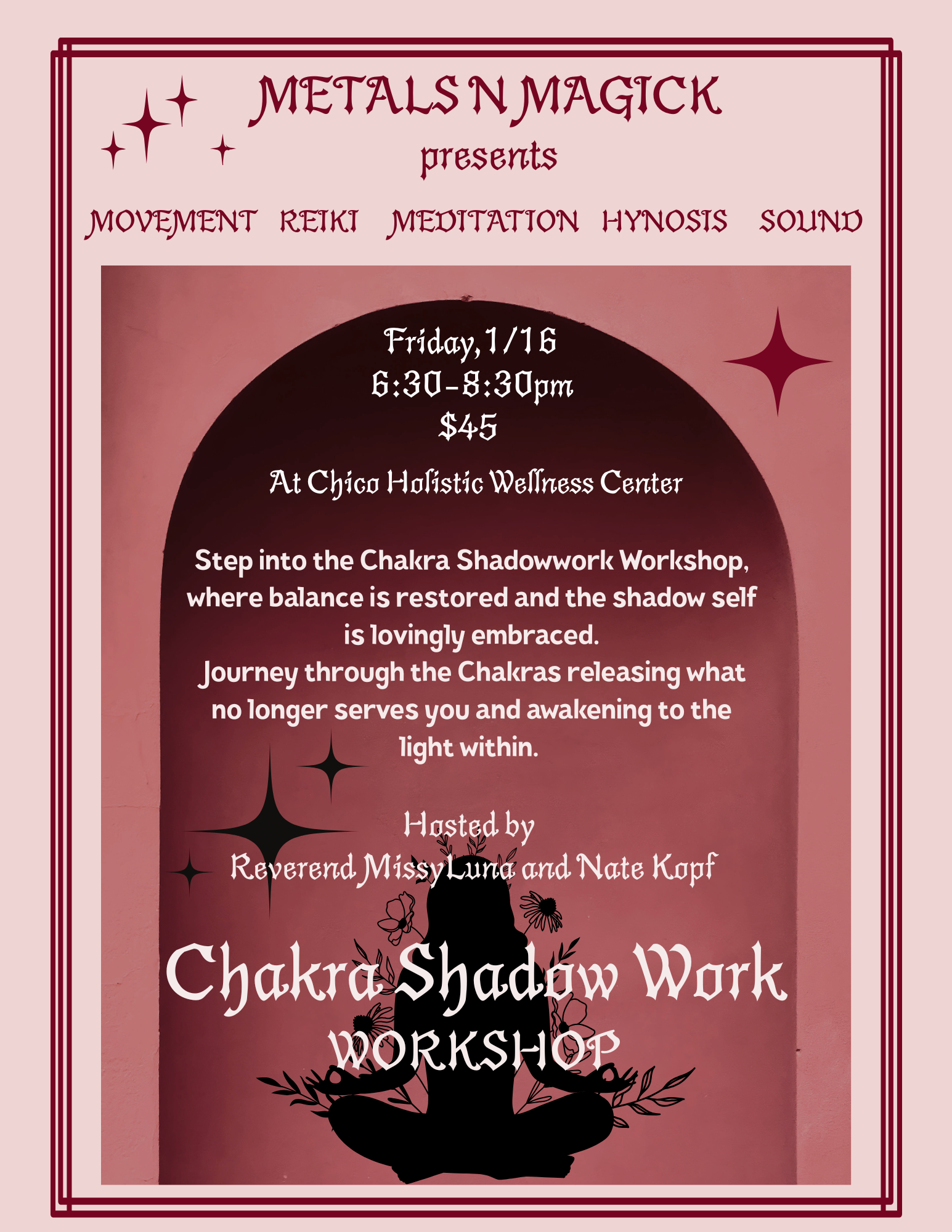 Chakra Shadow Work Workshop 
