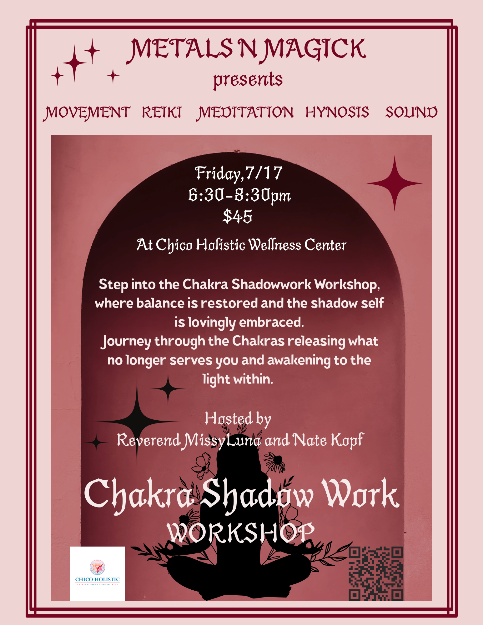 Chakra Shadow Work Workshop 