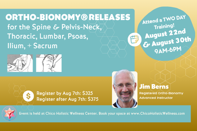 Ortho-Bionomy® Spine &amp; Pelvis Class (Day 1 of 2)
