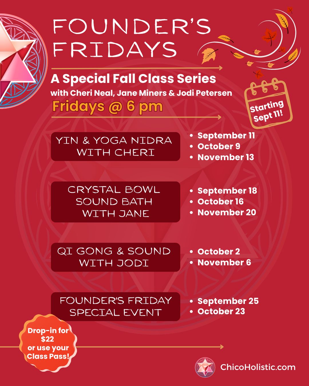 Founder's Fridays - Special Fall Class Series.png