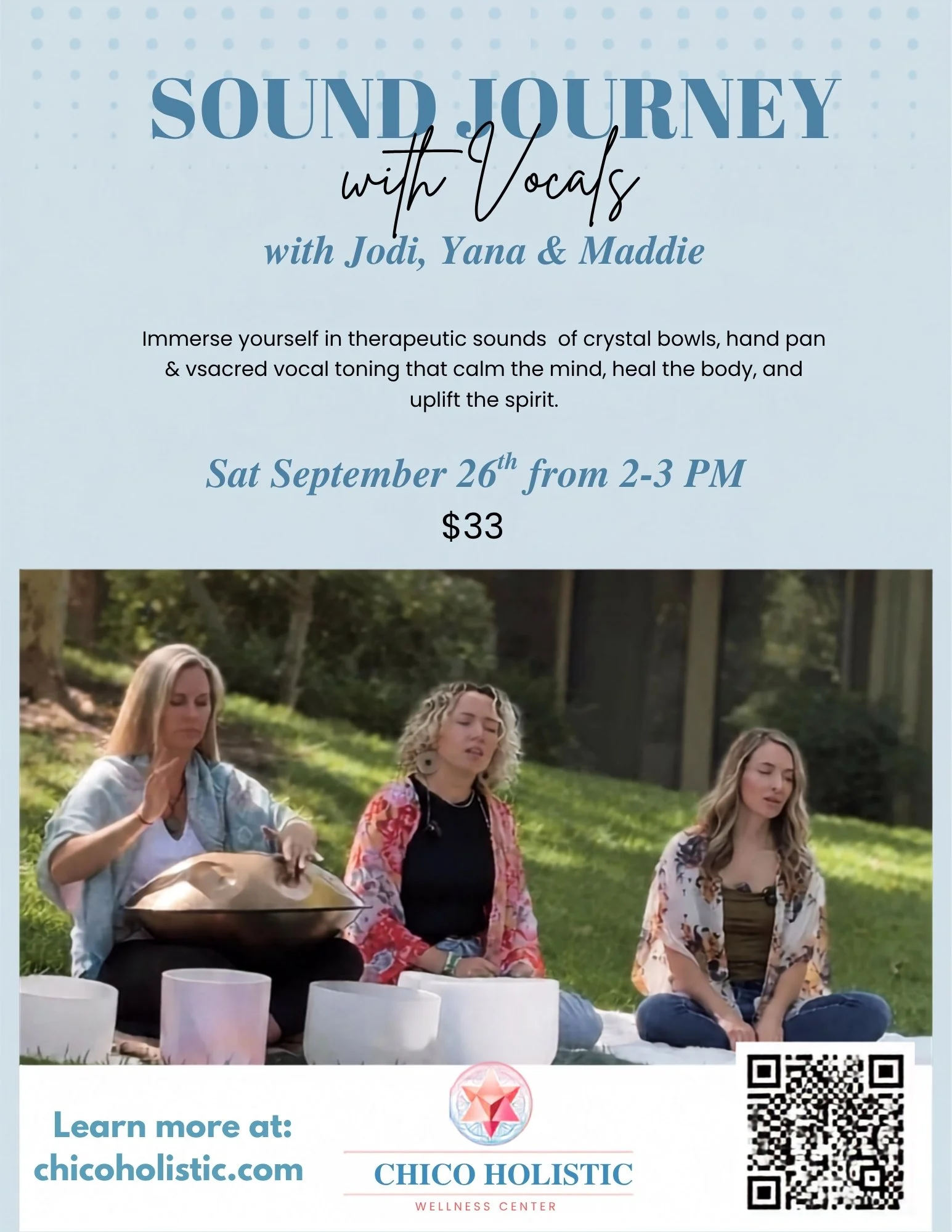 Sound Journey with Vocals (with Jodi, Maddie & Yana)