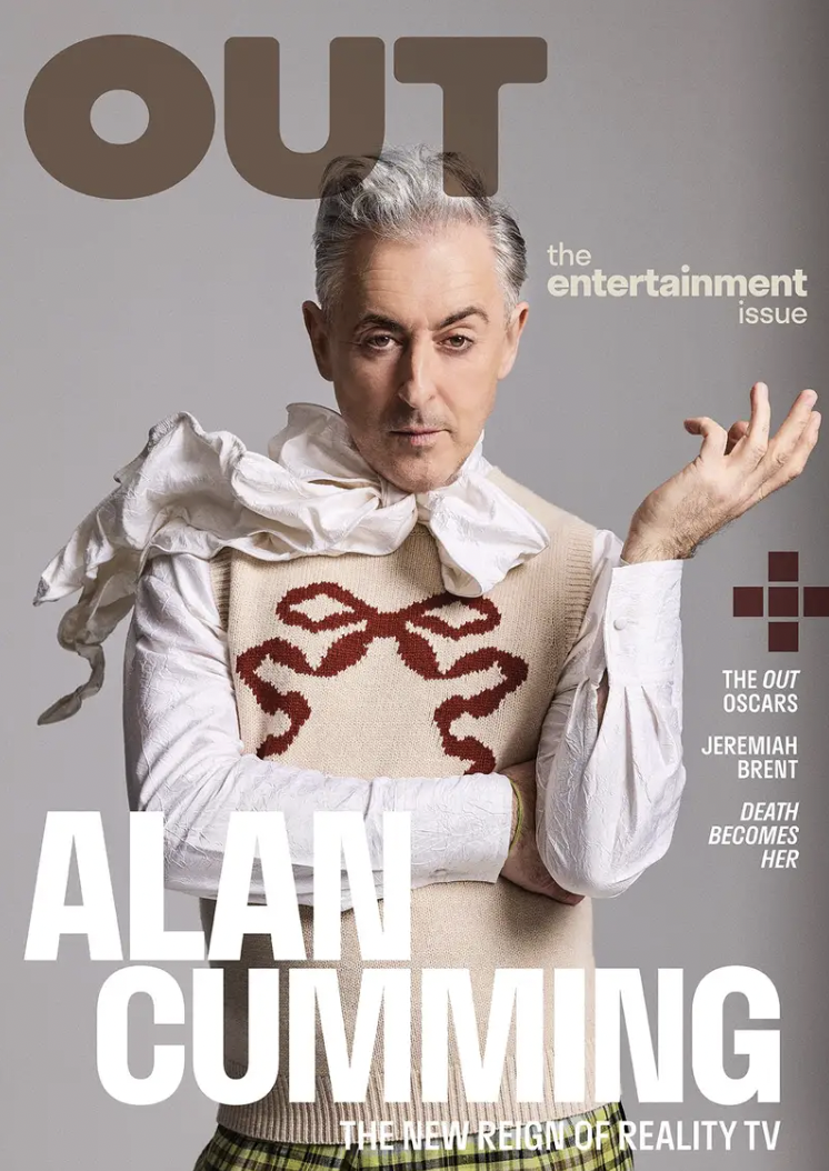 OUT Magazine : Alan Cumming
