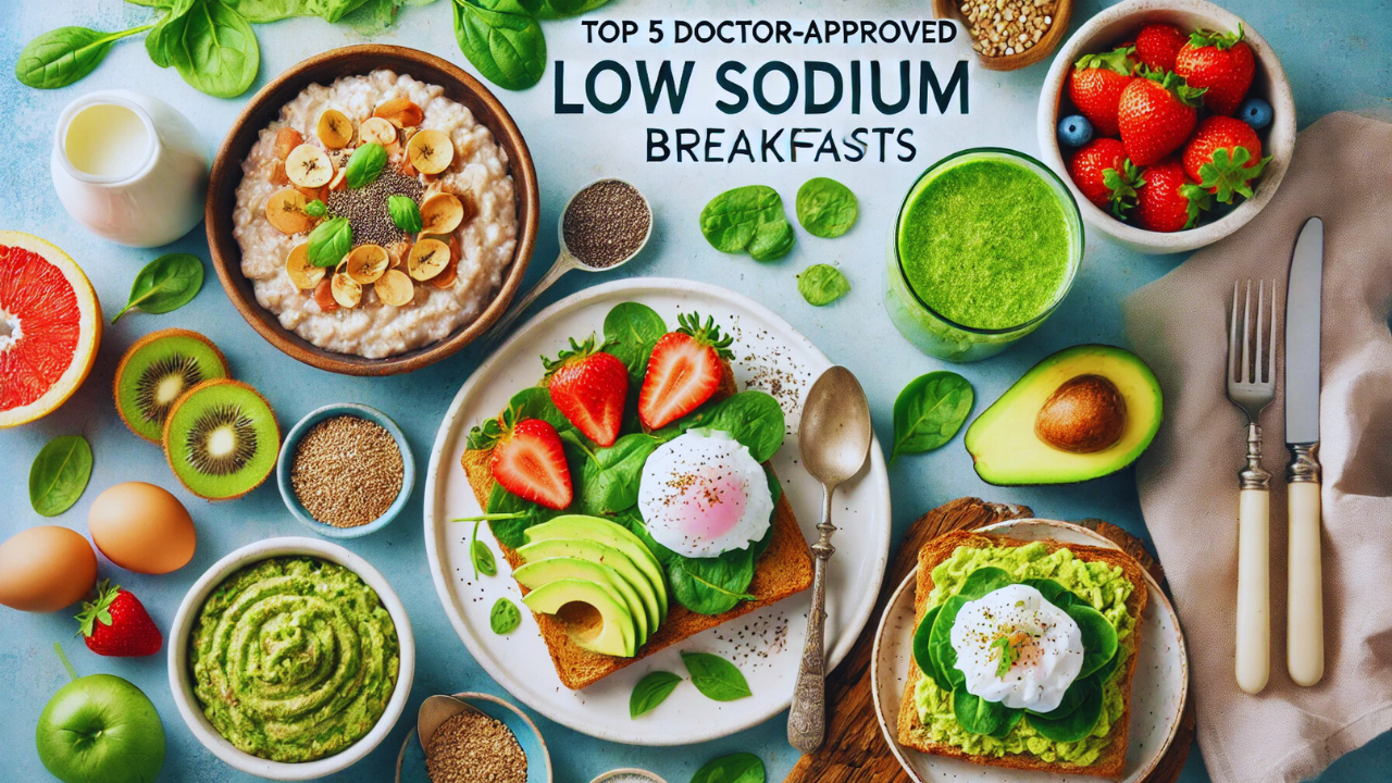 Top 5 Doctor-Approved Low Sodium Breakfast Options