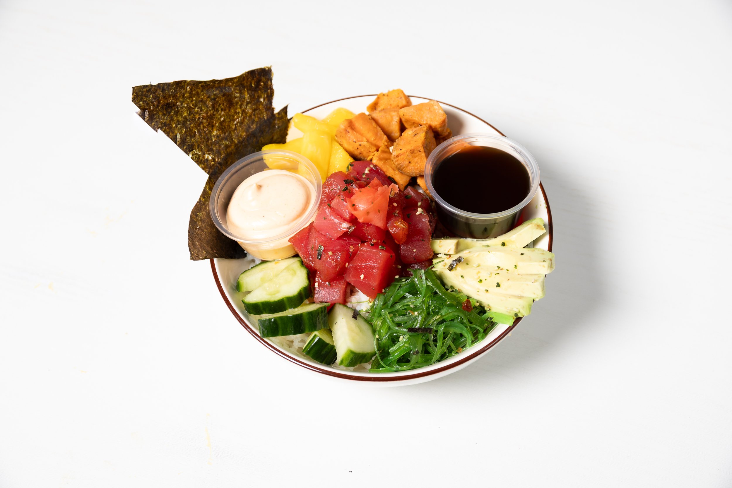 Ahi Tuna Bowl - Fresh Lunch at Pineapple Sol Cary NC