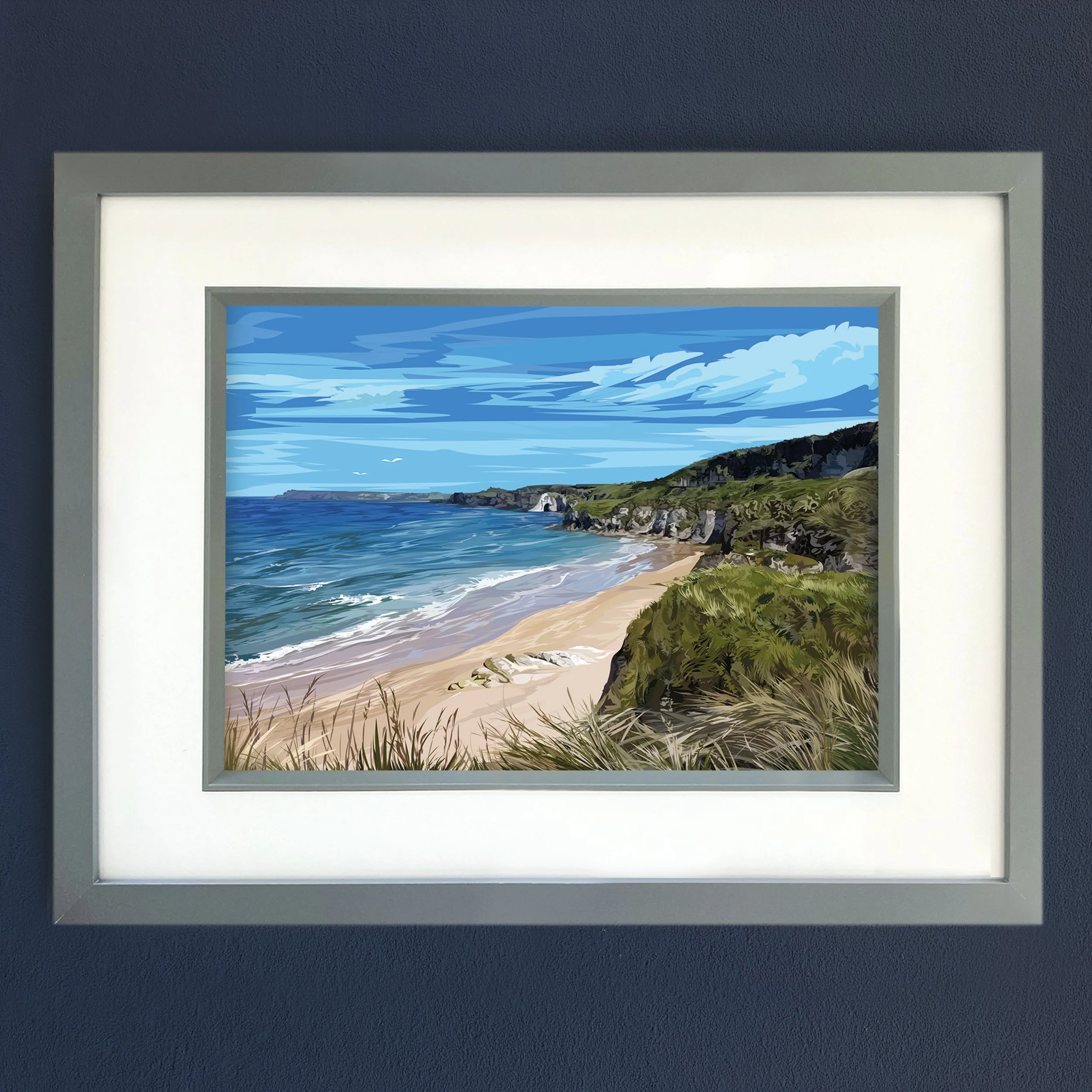 Portrush-East-Strand-Framed-Grey.jpg