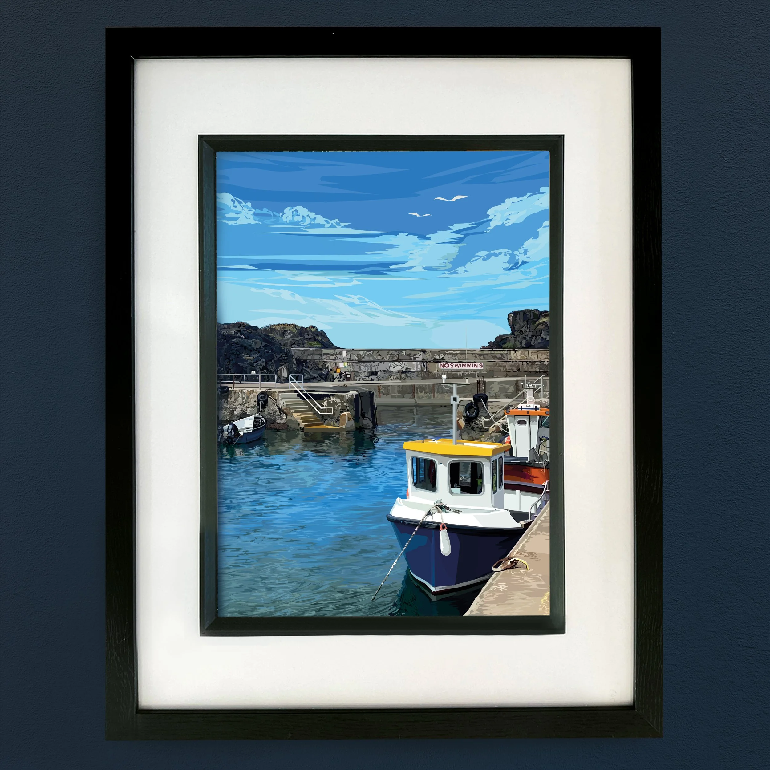 Portrush-Harbour-Framed-Black.jpg