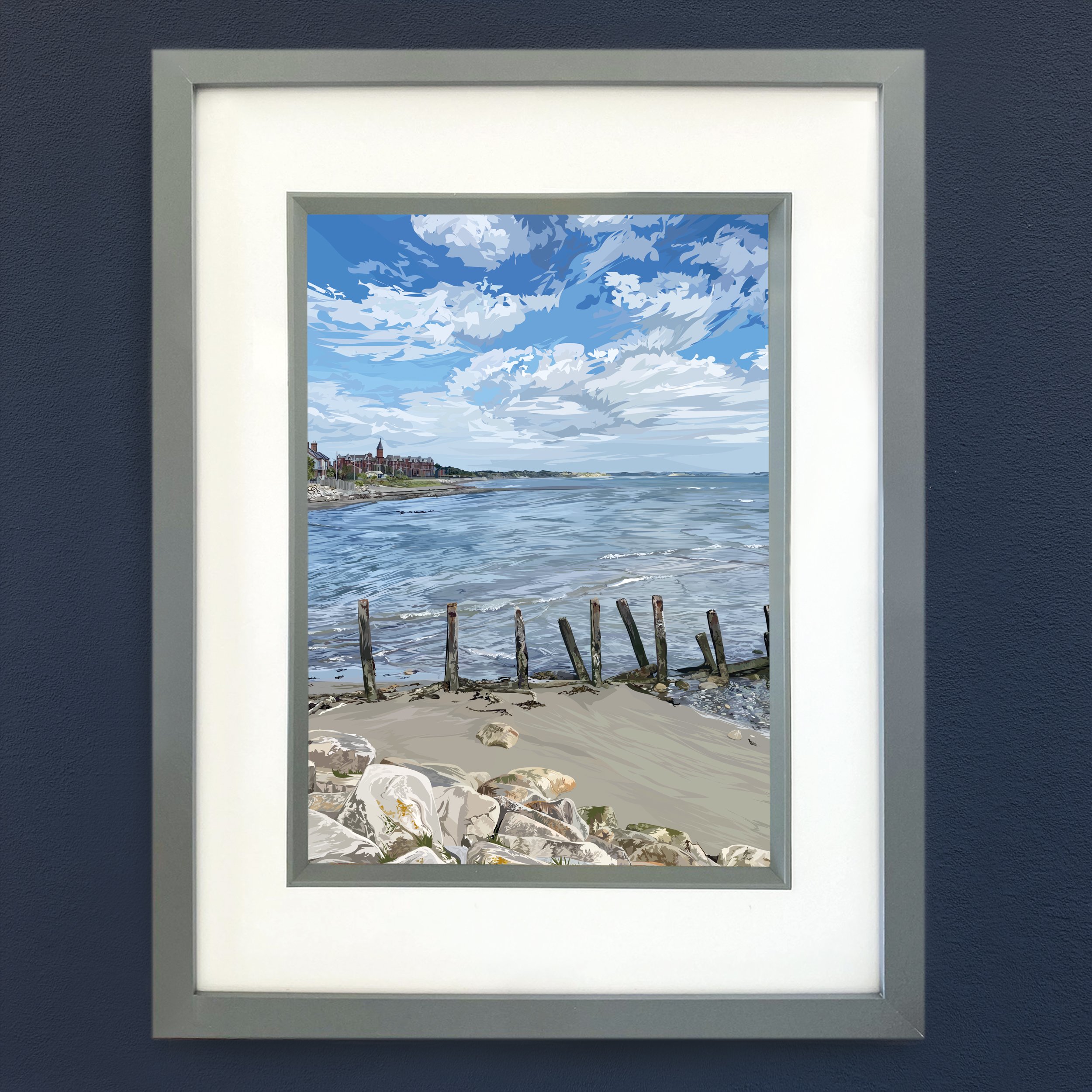 Newcastle Coast Slieve Donard Print