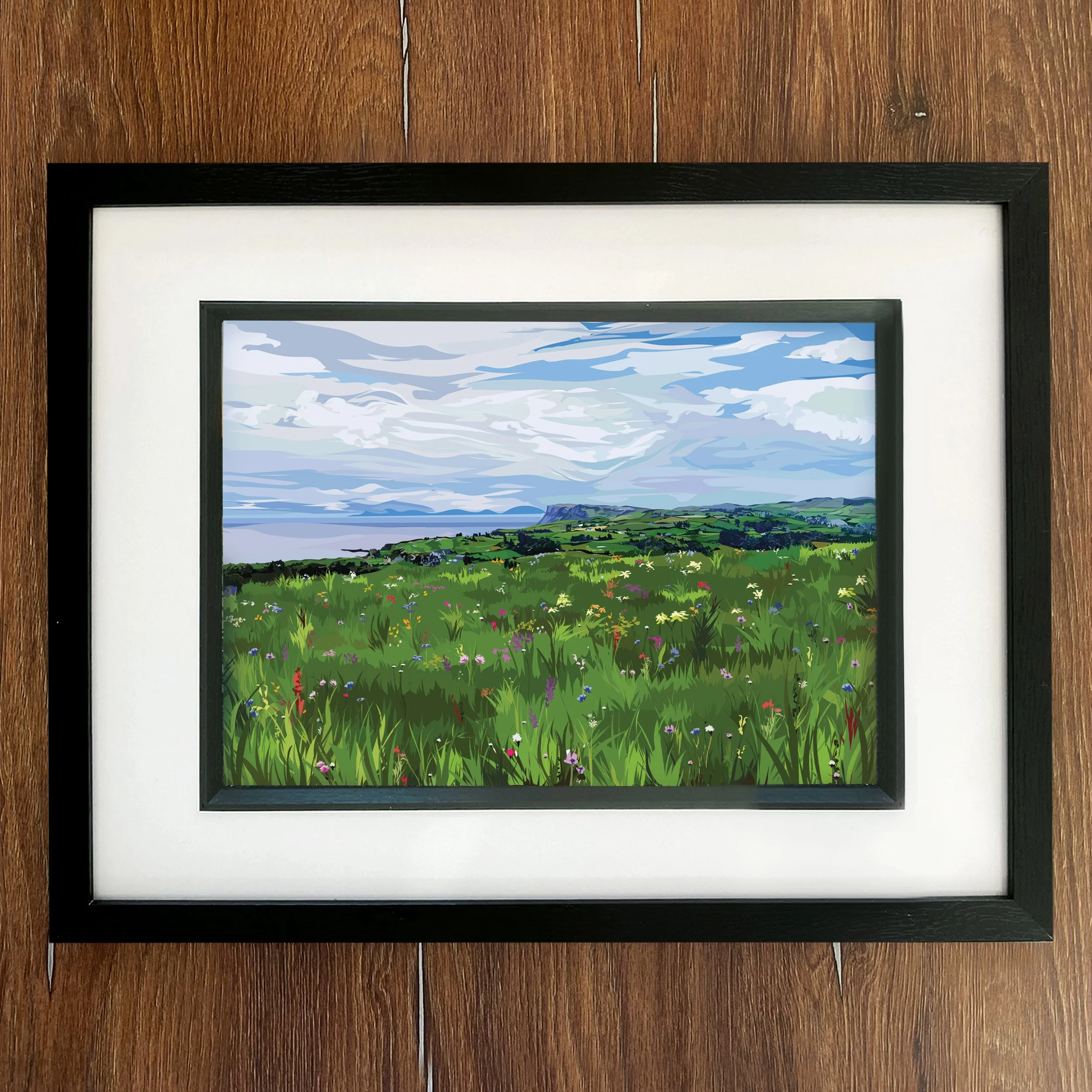 Ballycastle-Wildflower-Framed-Black.jpg