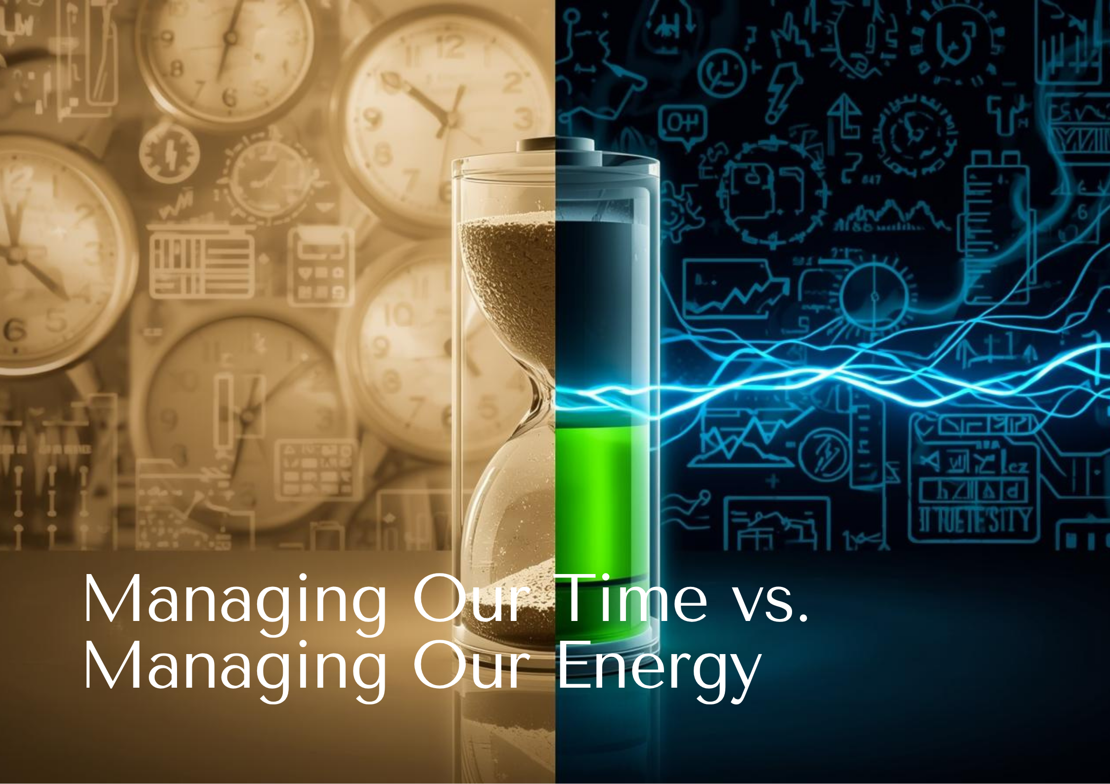 Managing Our Time vs. Managing Our Energy