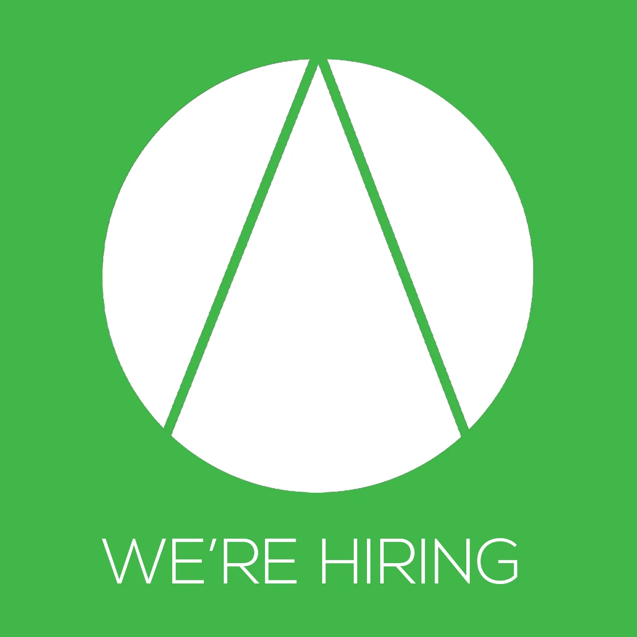 We're Hiring!