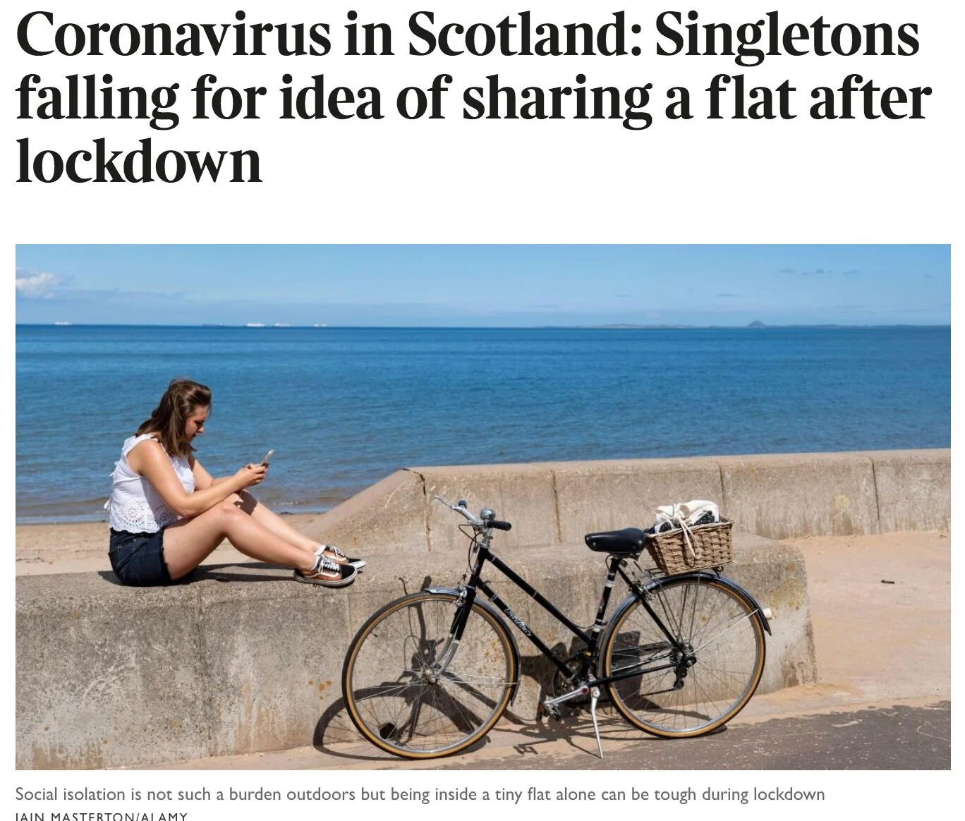 The Times, Scotland, Lifestyle Article