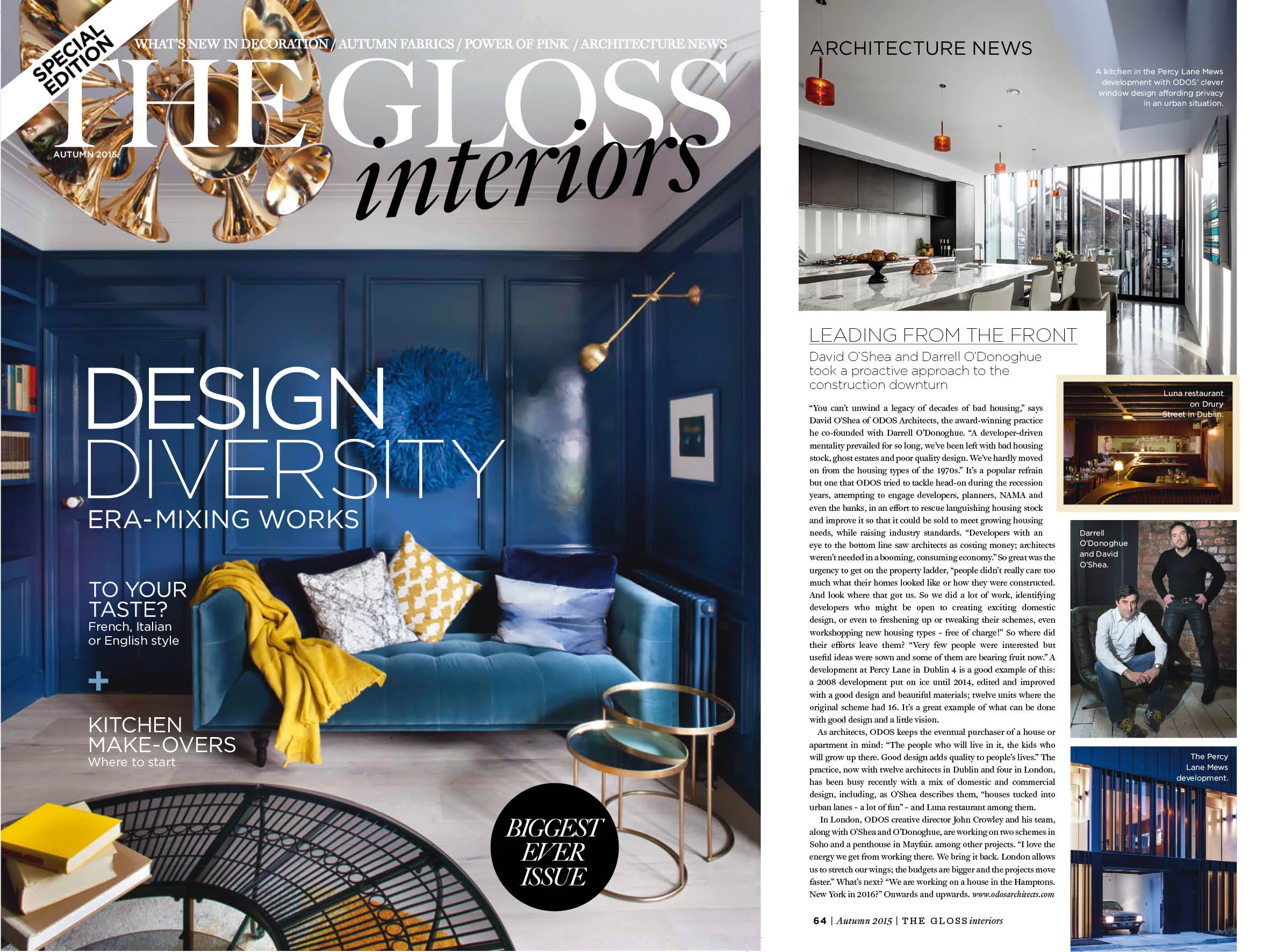 ODOS in Gloss Magazine