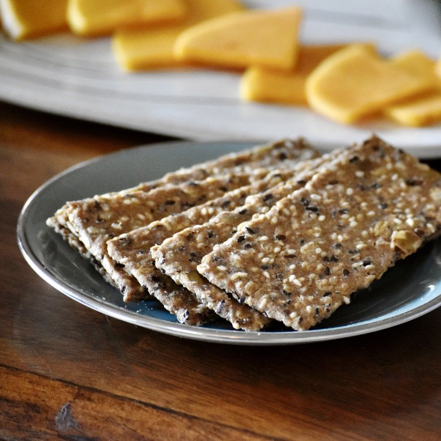 nordic crisps on plate
