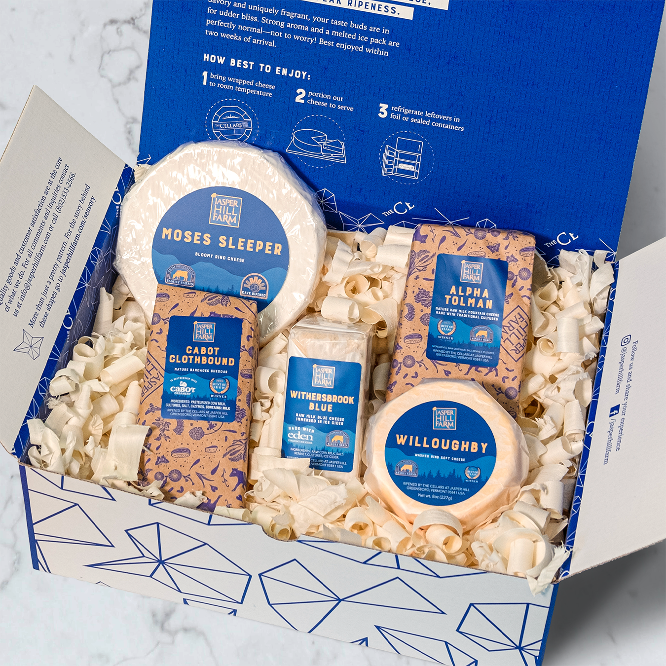 The Jasper Hill Style Guide — Family Size