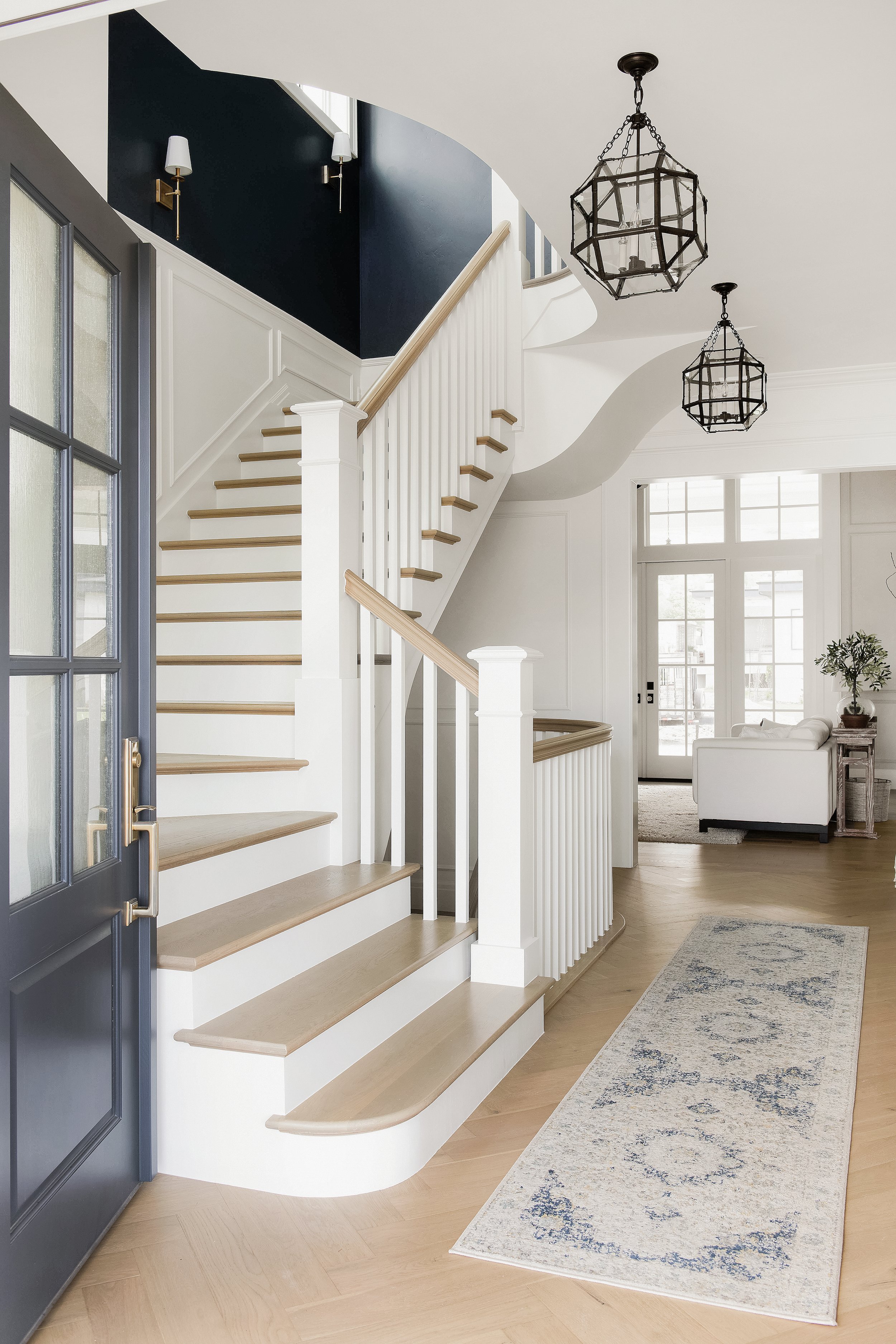Pleasant Grove, Utah Custom Home Build by Bluerock Builders Entryway