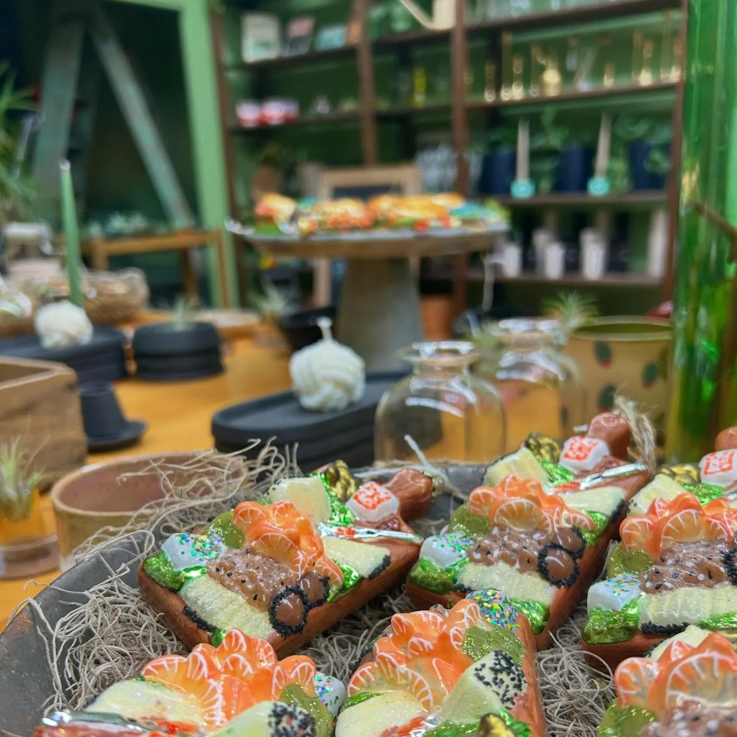 25% off holiday ornaments and garlands and 50% plants through Christmas Eve! Consider this our end of year sale because I&rsquo;ll be closed from Christmas through January for an extended version of our annual winter break as my maternity leave! Than