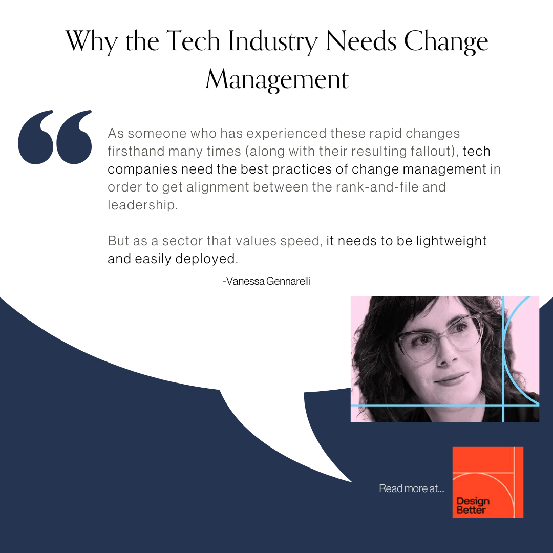 Why the Tech Industry Needs Change Management