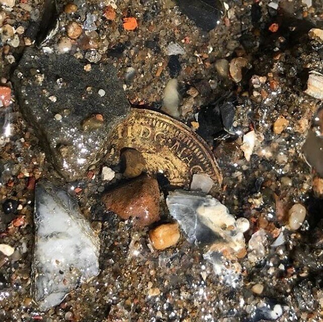 I&rsquo;d already had my first find on the river bank. I was mud larking, a term and activity I wasn&rsquo;t familiar with until my beach combing friends had taught me about it. To mud lark was to search the soft banks beside a body of water for inte