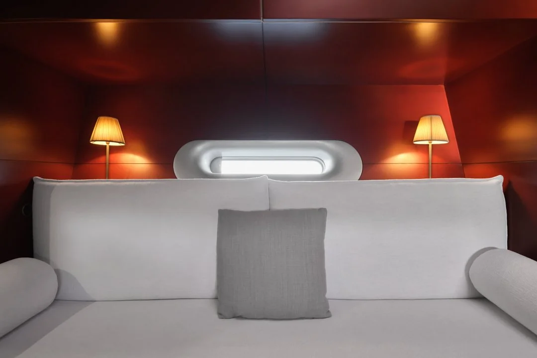 built by Tencara - interior by Philippe Starck - S/Y Virtuelle