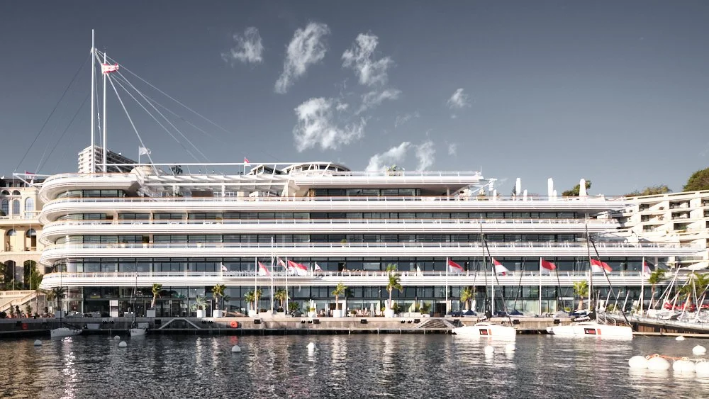 Yachtclub de Monaco design by Lord Norman Foster