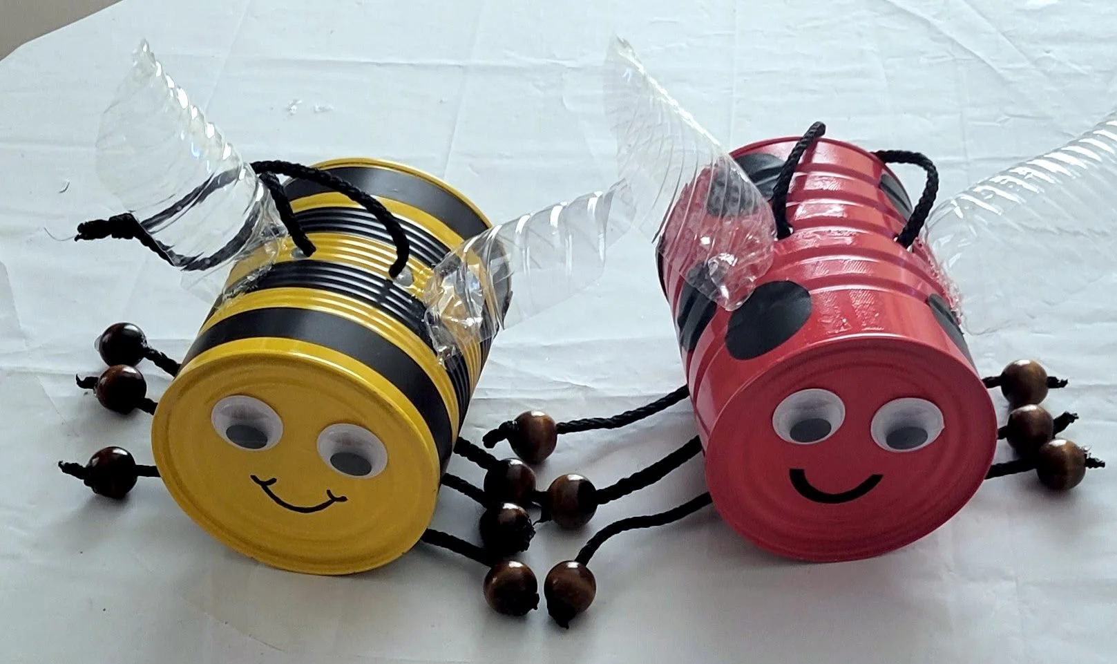 Bumblebee &amp; Ladybug Bird Feeders