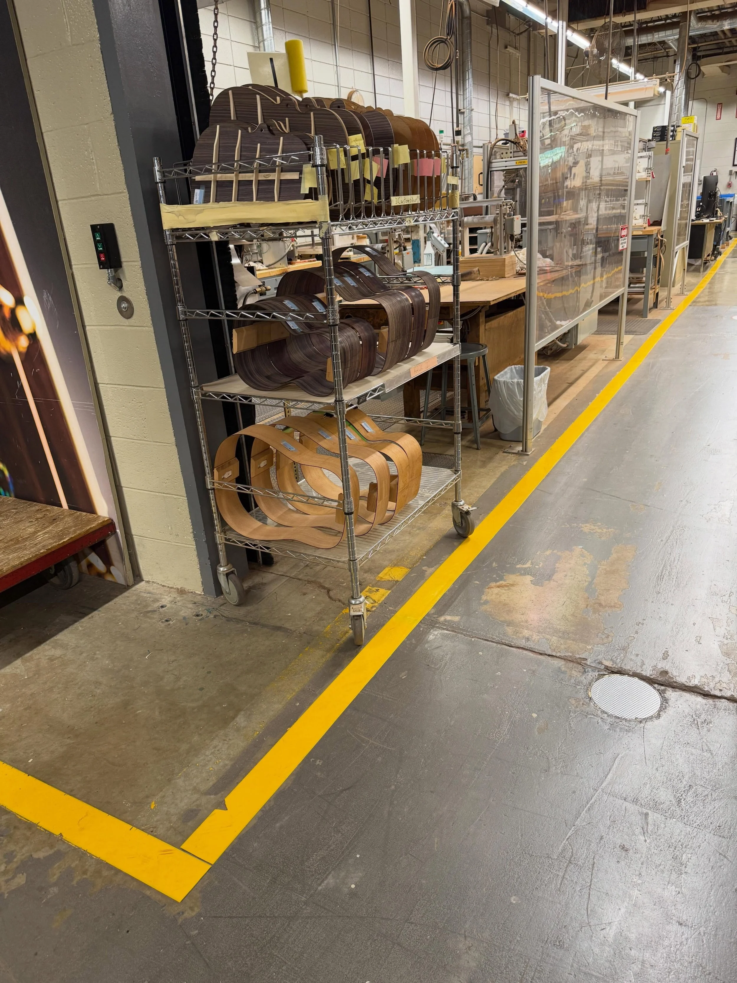 If you are a woodworker and ever near Nazareth, PA, make sure you do the Martin Guitar factory tour.  It&rsquo;s only $5(!) and you see some amazing work.  Machines do certain steps, but there&rsquo;s a lot of talented people doing handwork.  I saw a