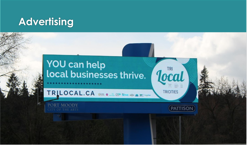  We invested in marketing collateral, digital and print ads and community advertising to get the word out about the new Tri-Local brand 