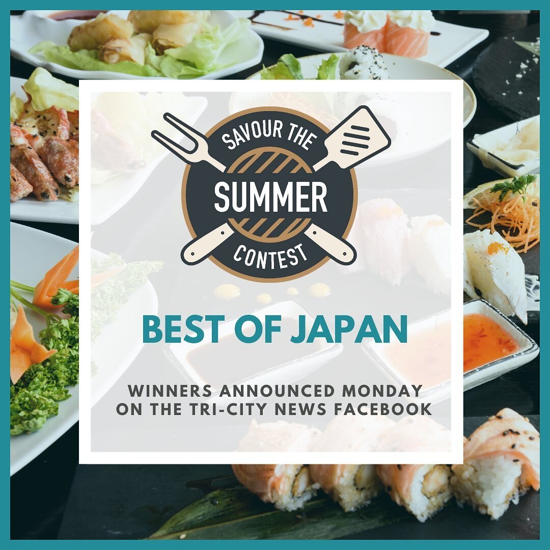 It&rsquo;s week thirteen and we&rsquo;re highlighting Best of Japan! This week, YOU can win gift cards to @ironbowljapanese and @naganorestuarant 🥳

Enter on The Tri-City News Facebook page! 

Winners will be announced on the @tricitynews Facebook n