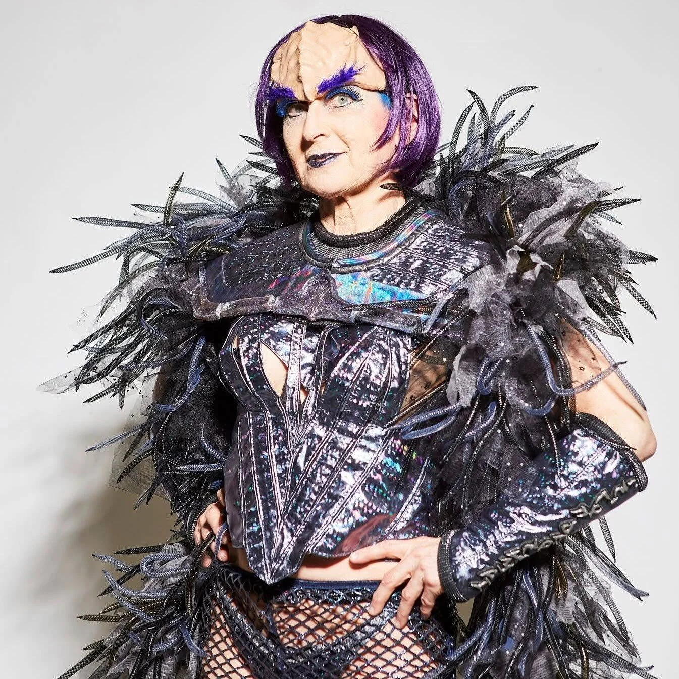 Pillow Burlesque Legend in Star Trek costume