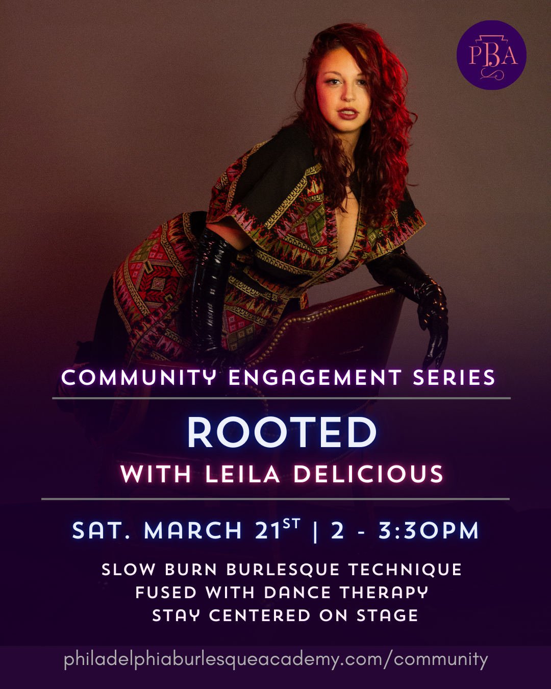 Leila Delicious teaches Rooted
