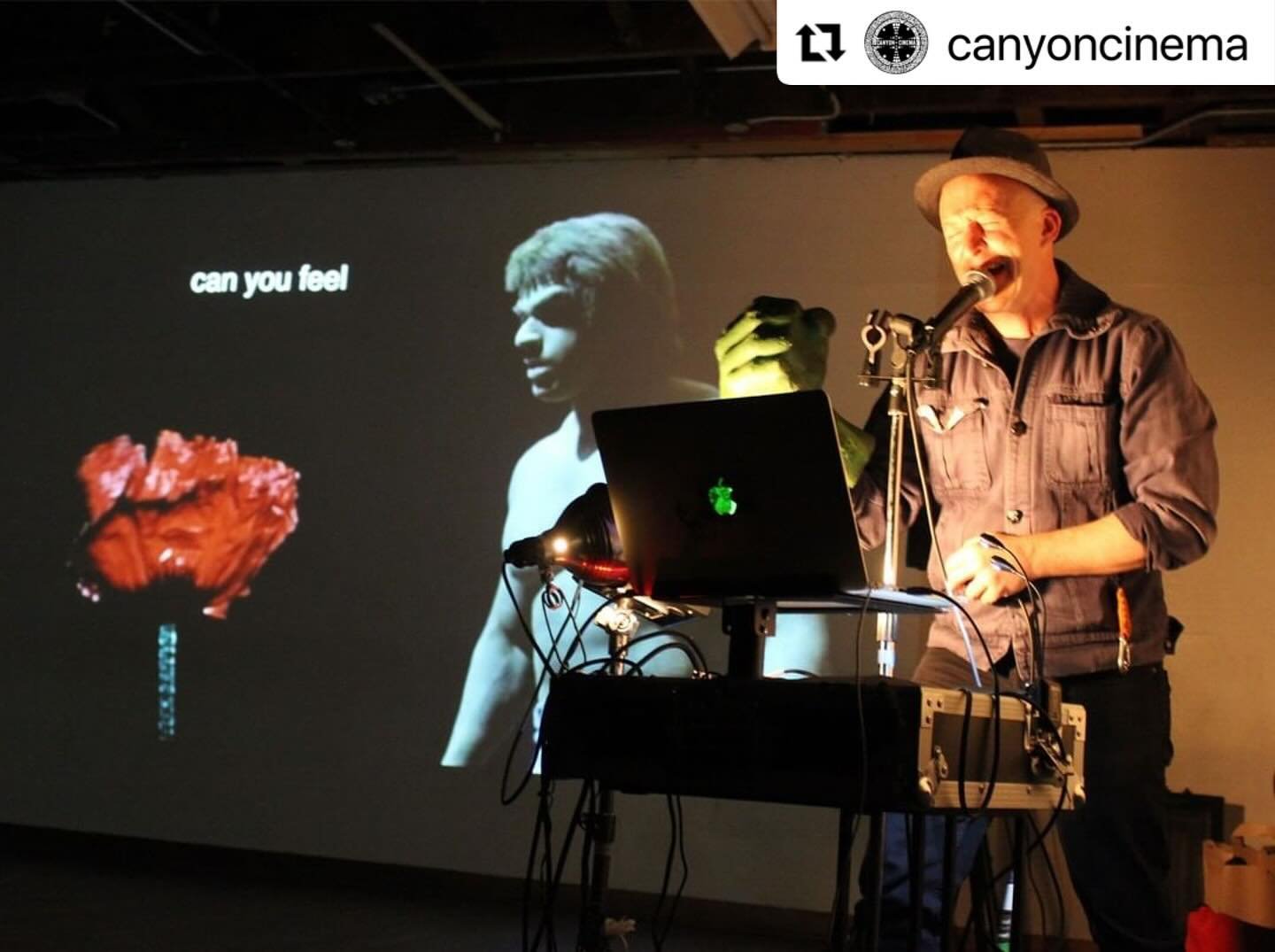 Tonight, screening/performance starting 8pm. Come out and support Bay Area arts! @canyoncinema @500cappstreet 
・・・
SEEING SOUND
Sundown, Saturday, May 4
500 Capp Street, SF

🌇 A rooftop screening of visual music from Canyon Cinema's collection, with