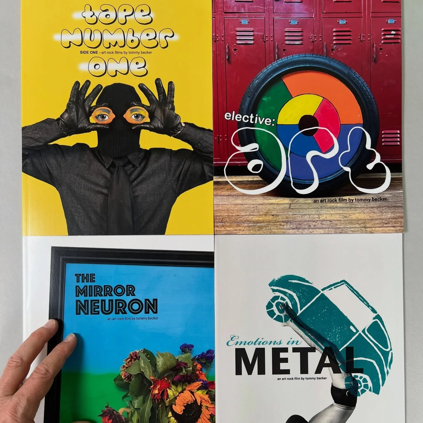 Give the gift of confusion this year! Grab a QR-coded experimental cinema publication - part print, part film, all art. Original music, spoken word, performance, animation, glitch, 16mm experimentation, and documentary elements come together in each 