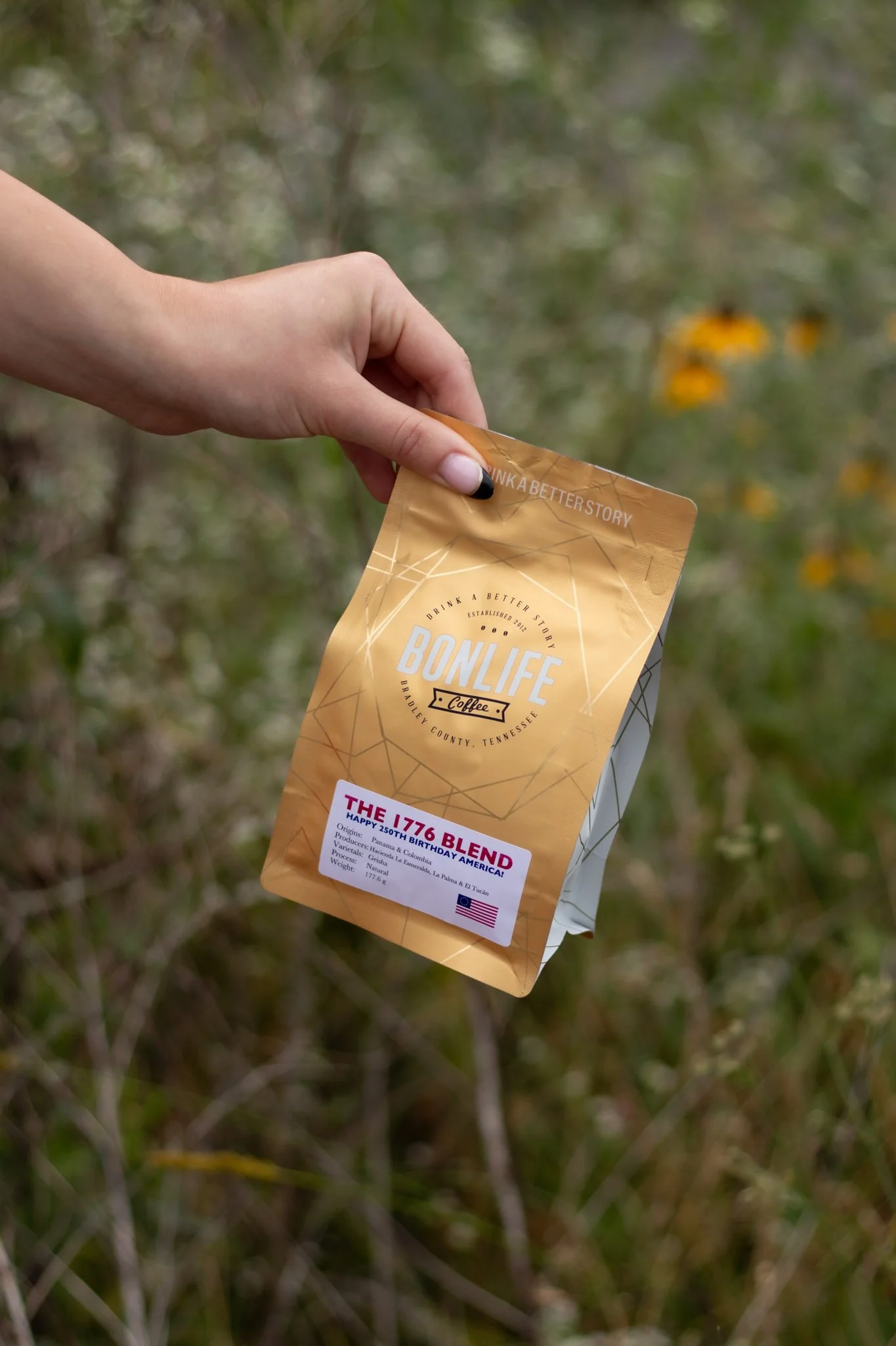 Hacienda la Esmerelda special geisha Panama natural coffee blend Colombian Geisha by award winning BonLife Coffee Roasters.